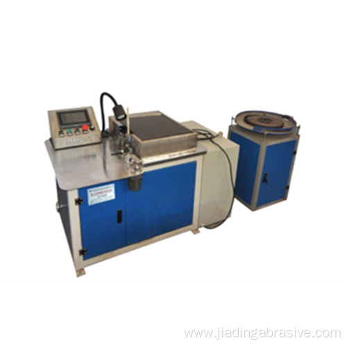 abrasive cloth wheel shank flap wheel making machine